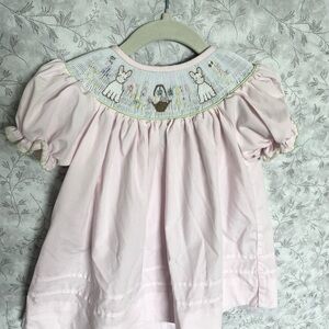 Smocked Easter Dress 9mo
